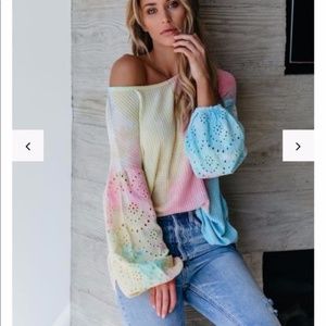 VICI Tie Dye Thermal Top